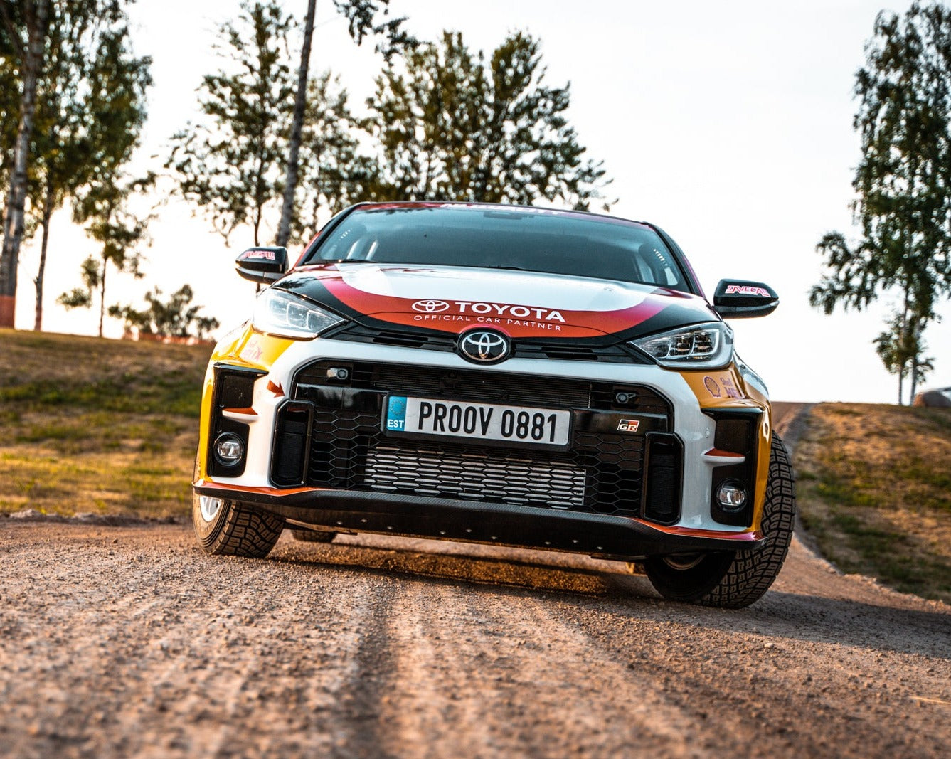 Toyota GR Yaris with Neomatic sump guard kit