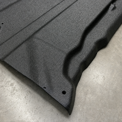 Line-X coated composite floor guard for Toyota GR Yaris underbody protection