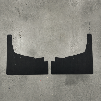 Pair of GR Yaris front mudflaps in rally fitment