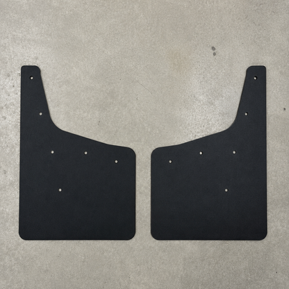 Pair of GR Yaris front mudflaps in street fitment