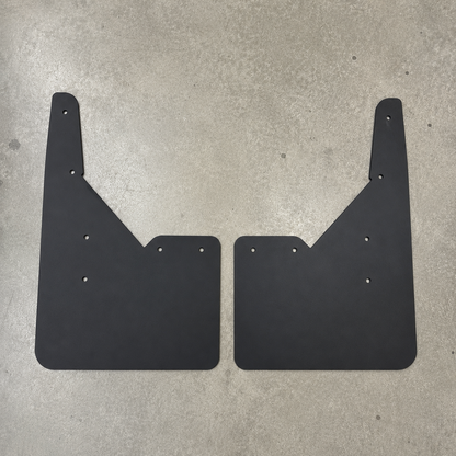 Pair of GR Yaris rear mudflaps in rally fitment