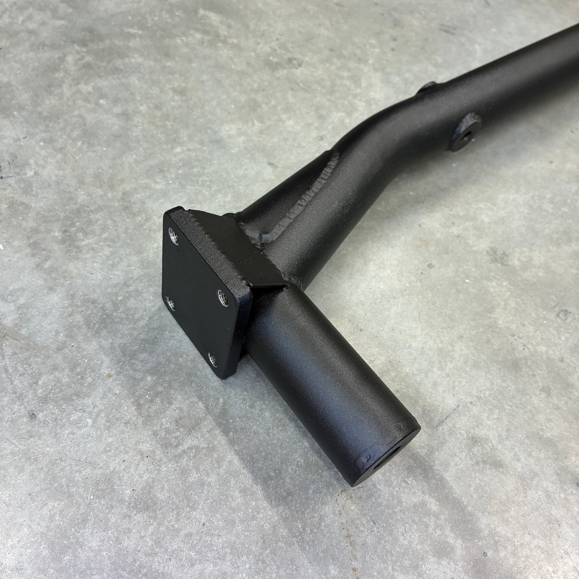 GR Yaris skid plate mounting bar manufactured from high strength 40x2.5 mm steel tubing