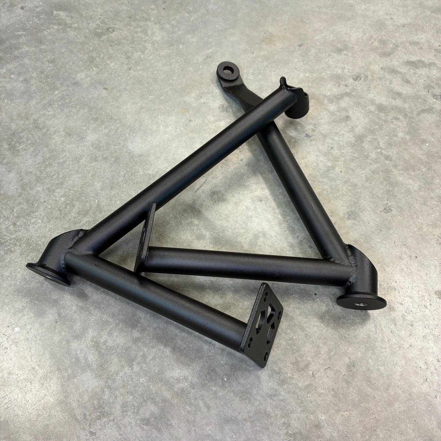Gen2 GR Yaris sump guard side support bracket with TIG welded tubular steel construction