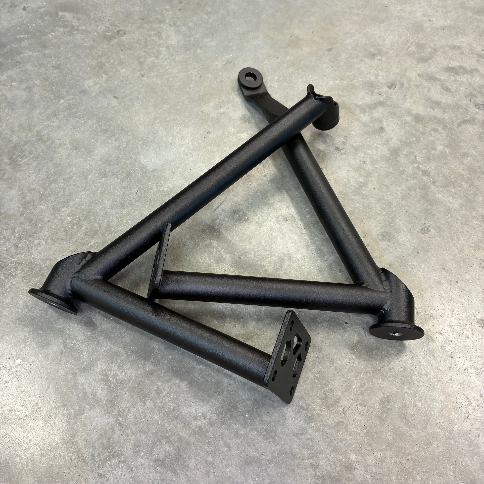 Gen2 GR Yaris sump guard side support bracket with TIG welded tubular steel construction